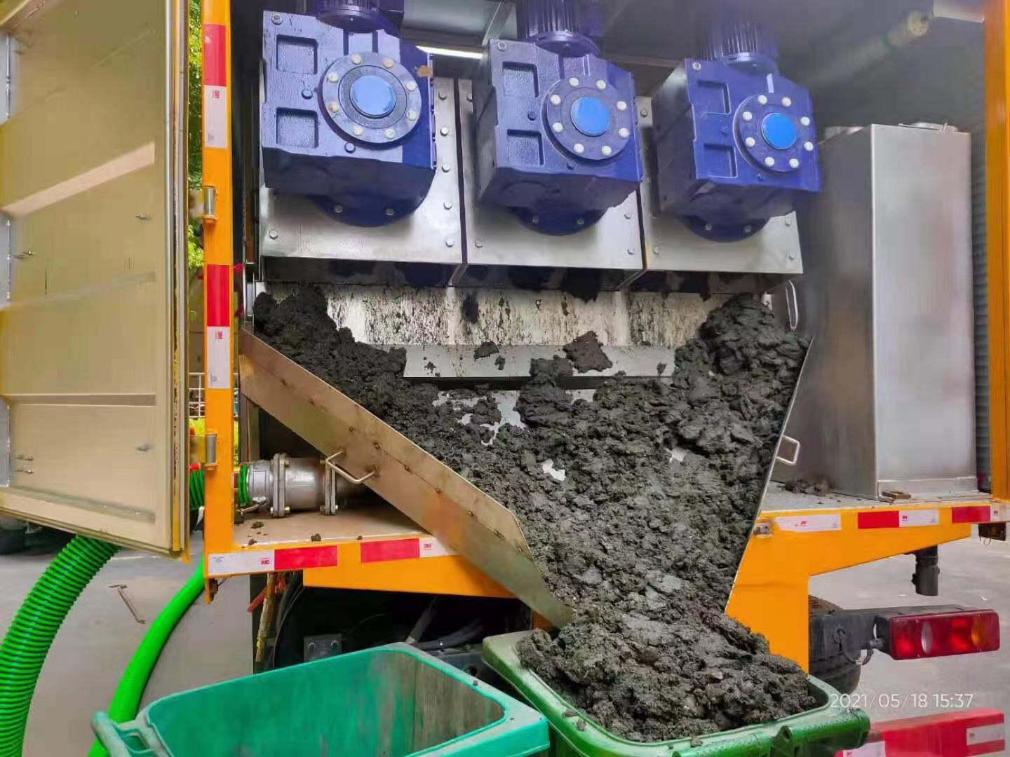 东阳化粪池清掏城市维护站-泥浆净化干湿分离处理